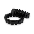 W Teeth Bracelet Black
